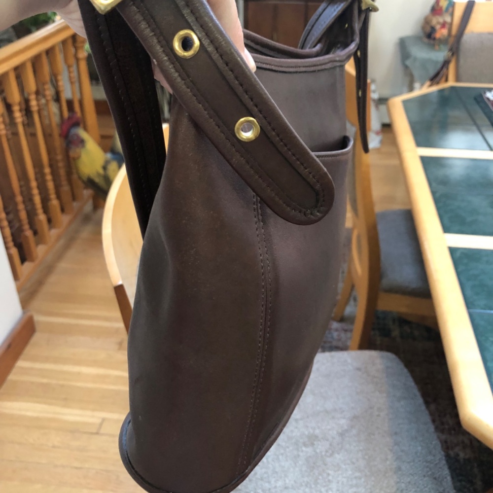 Coach Legacy Vintage 9816 Chocolate Brown - Picture 8 of 16